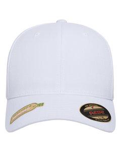 Yupoong 6277R - Flexfit® Recycled Polyester Cap Blanco
