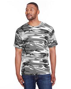 Code V 3907 - Men's Camo T-Shirt Urban Woodland