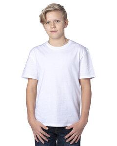 Threadfast 600A - Youth Ultimate T-Shirt White