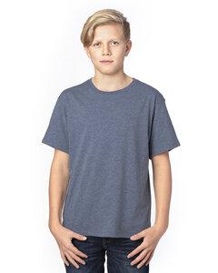 Threadfast 600A - Youth Ultimate T-Shirt Navy Heather