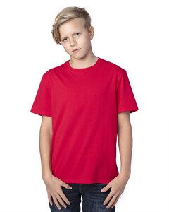 Threadfast 600A - Youth Ultimate T-Shirt Red