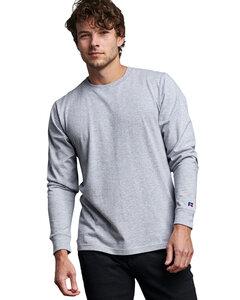 Russell Athletic 600LRUS - Unisex Cotton Classic Long-Sleeve T-Shirt Athletic Heather