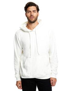 US Blanks US4412 - Men's 100% Cotton Hooded Pullover Sweatshirt White