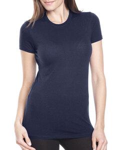 Bayside 4990 - Ladies 4.2 oz., 100% Ring-Spun Cotton  Jersey T-Shirt Navy