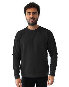 Next Level 9002NL - Unisex Malibu Pullover Sweatshirt Negro jaspeado