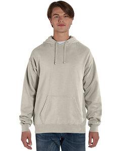 ComfortWash by Hanes GDH450 - Unisex Pullover Hooded Sweatshirt Parchment