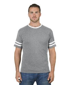 Jerzees 602MR - Adult TRI-BLEND Varsity Ringer T-Shirt