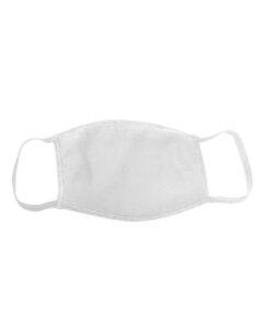 Bayside 1941BY - Youth Face Mask White