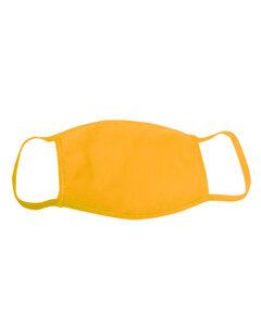 Bayside 1900BY - Adult Cotton Face Mask Made in USA Oro