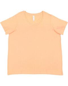 LAT 3816 - Ladies Curvy Fine Jersey T-Shirt