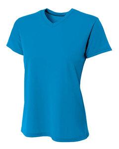 A4 NW3402 - Ladies Sprint Performance V-Neck T-Shirt Electric Blue