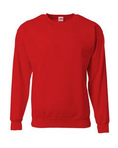 A4 N4275 - Men's Sprint Tech Fleece Crewneck Sweatshirt Scarlet