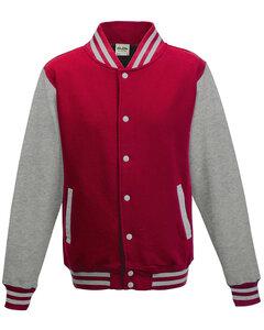 Just Hoods By AWDis JHY043 - Youth 80/20 Heavyweight Letterman Jacket