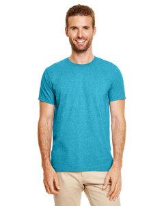 Gildan G640 - Softstyle® T-Shirt Htr Galopgs Blue