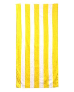 Carmel Towel Company C3060 - Velour Beach Towel Sunlight Cabana