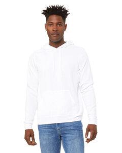 Bella+Canvas 3719 - Poly-Cotton Fleece Pullover Hoodie Dtg White