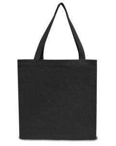 Liberty Bags 8503 - Bolsa de lona de algodón de 12 onzas Negro