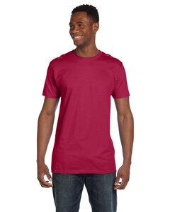 Hanes 4980 - Ringspun Nano-T® T-Shirt Heather Red