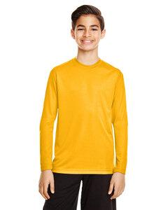 Team 365 TT11YL - Youth Zone Performance Long-Sleeve T-Shirt Sp Athletic Gold