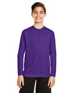 Team 365 TT11YL - Youth Zone Performance Long-Sleeve T-Shirt Sport Purple