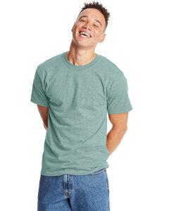 Hanes 5180 - Beefy-T® Cln Mint Ppr Hth