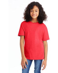 Hanes 498Y - Youth Nano-T® T-Shirt Athletic Red