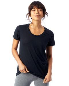 Alternative 2620 - Ladies' The Kimber Burnout T-Shirt Negro