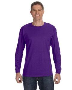 Jerzees 29L - 5.6 oz., 50/50 Heavyweight Blend™ Long-Sleeve T-Shirt  Deep Purple