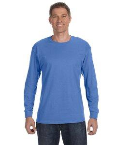 JERZEES 29LSR - Heavyweight Blend™ 50/50 Long Sleeve T-Shirt Columbia Blue