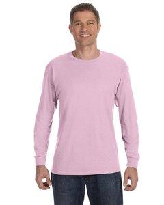 Gildan G540 - Heavy Cotton™ Long-Sleeve T-Shirt Luz de color rosa
