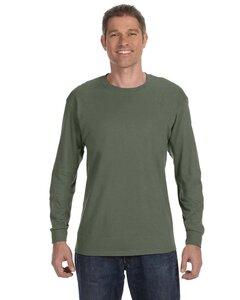 Gildan G540 - Heavy Cotton™ Long-Sleeve T-Shirt Verde Militar