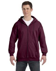 Hanes F280 - PrintProXP Ultimate Cotton® Full-Zip Hooded Sweatshirt Maroon