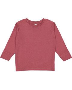 Rabbit Skins 3302 - Fine Jersey Toddler Long Sleeve T-Shirt Rouge