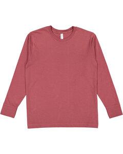 LAT 6201 - Youth Fine Jersey Long Sleeve T-Shirt Rouge