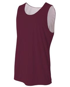 A4 NB2375 - YOUTH REVERSIBLE JUMP JERSEY Maroon White