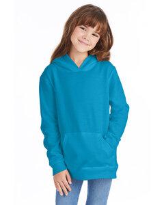Hanes P473 - EcoSmart® Youth Hooded Sweatshirt Verde azulado