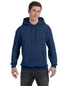 Hanes P170 - EcoSmart® Hooded Sweatshirt Heather Navy