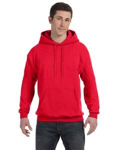 Hanes P170 - EcoSmart® Hooded Sweatshirt Athletic Red