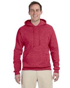 Jerzees 996 - Nublend® Fleece Pullover Hood  Vintage Hth Red