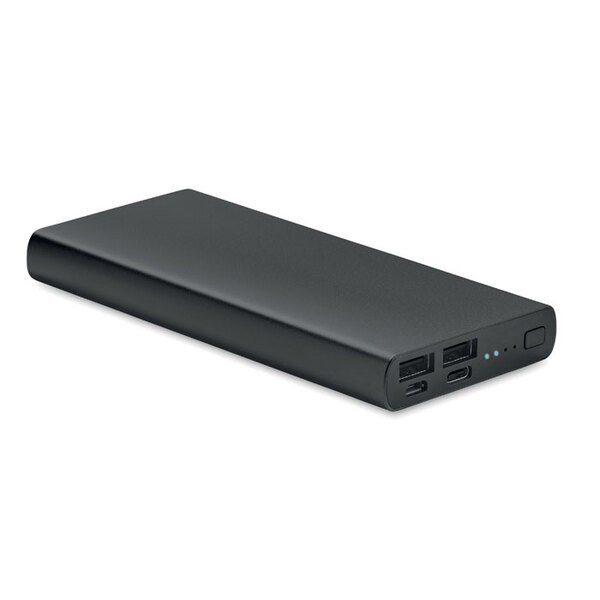 GiftRetail MO6770 - POWERFLAT UltraSlim 10000mAh Aluminum Quick Charge Power Bank