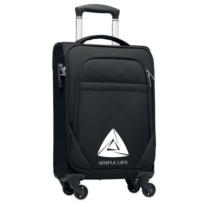 GiftRetail MO6807 - VOYAGE 600D RPET Zachte trolley