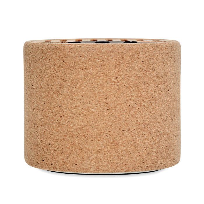 GiftRetail MO6819 - ROUND + Round cork wireless speaker