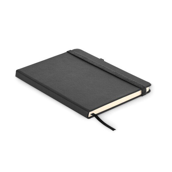 GiftRetail MO6835 - ARPU Eco-Friendly Recycled Leather A5 Notebook with Pen Holder