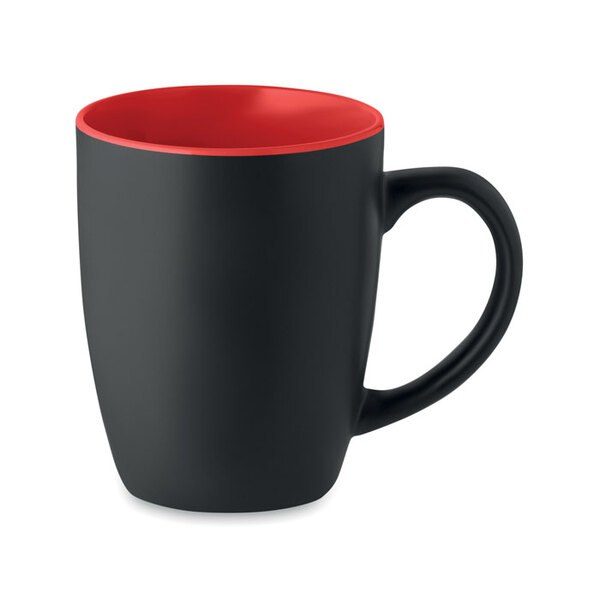 GiftRetail MO6840 - LIM Taza cerámica bicolor 290 ml