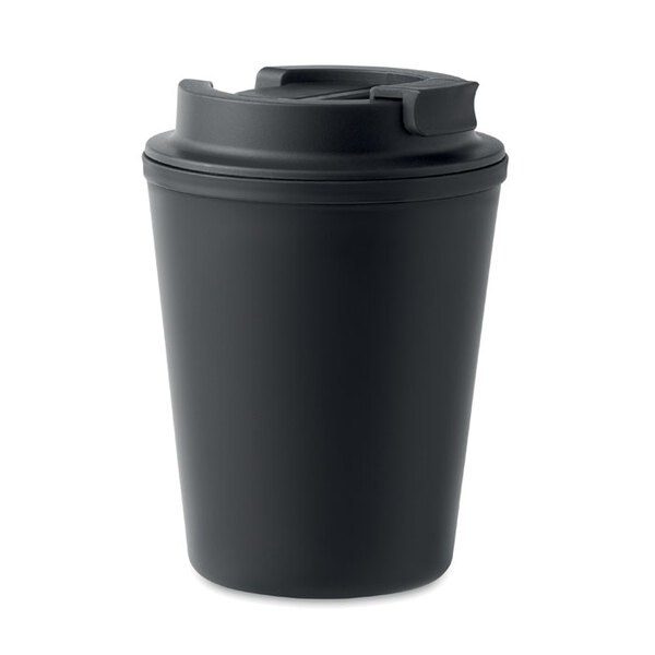 GiftRetail MO6866 - TRIDUS PP Eco-Friendly Double Wall Tumbler with Straw Lid