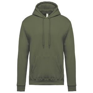 Kariban K476 - Men's hooded sweatshirt Caper Green