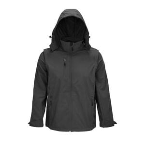 SOLS 03995 - FALCON 3IN1 Softshell Jacket With Removable Hood And Sleeves