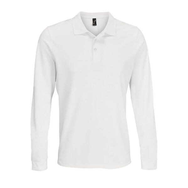 SOLS 03983 - Prime Lsl Polo Unisex Manga Larga De Polialgodón