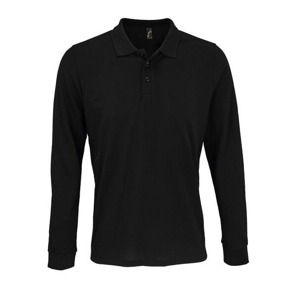 SOLS 03983 - Prime Lsl Polo Unisex Manga Larga De Polialgodón