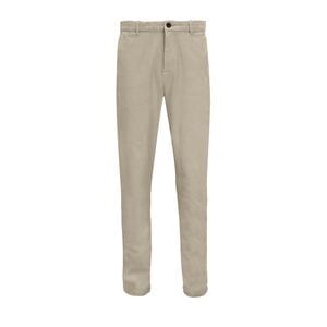 NEOBLU 03178 - Gustave Men Elasticated Waist Chino Trousers Beige